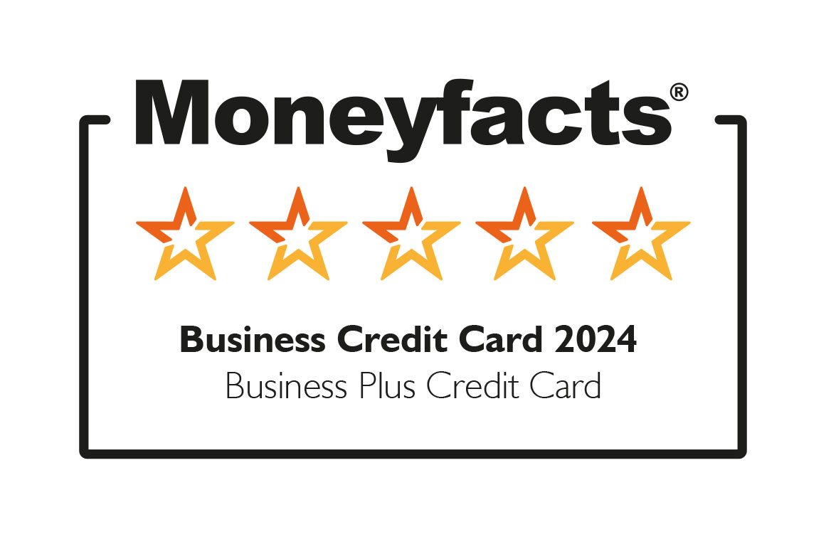 Moneyfacts award - Business Plus Credit Card 2023