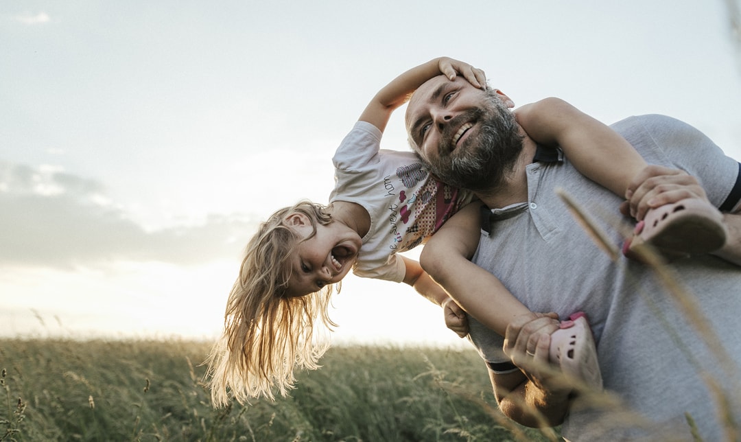 Father and daughter